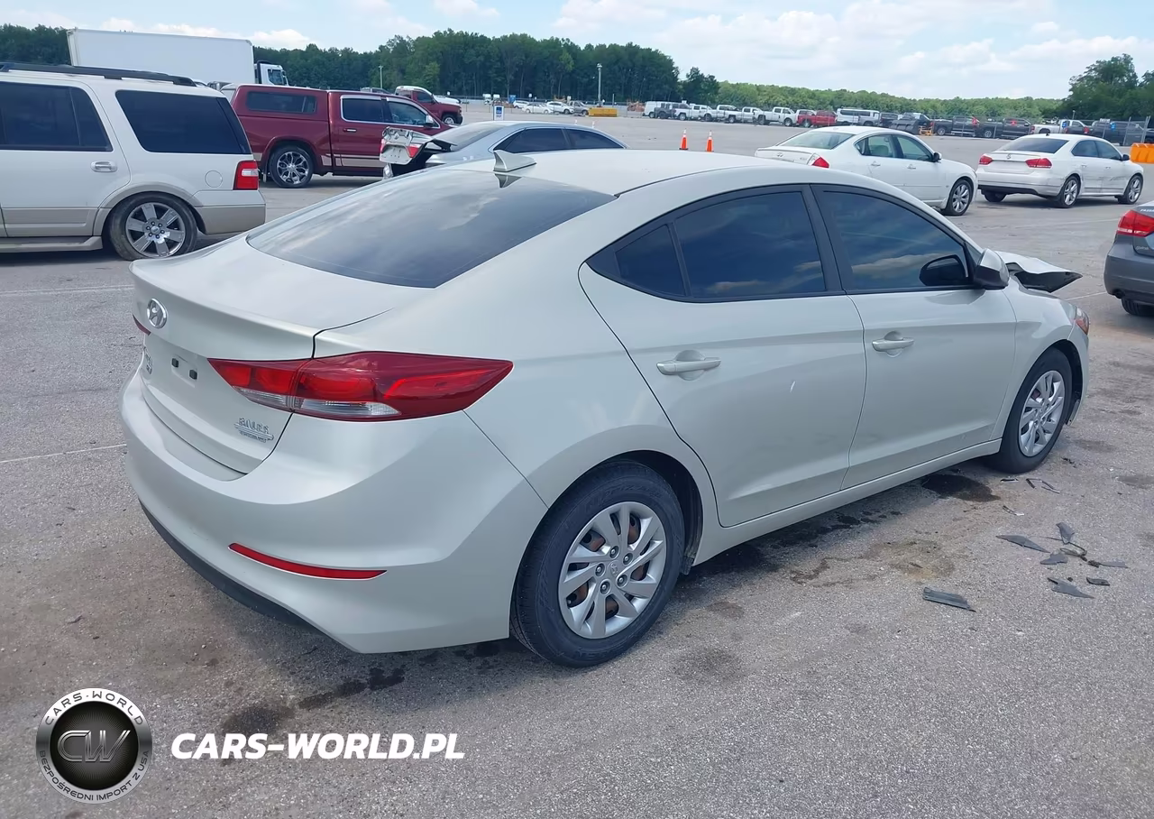 2017 Hyundai Elantra Se VIN:KMHD74LF3HU391763 - 4