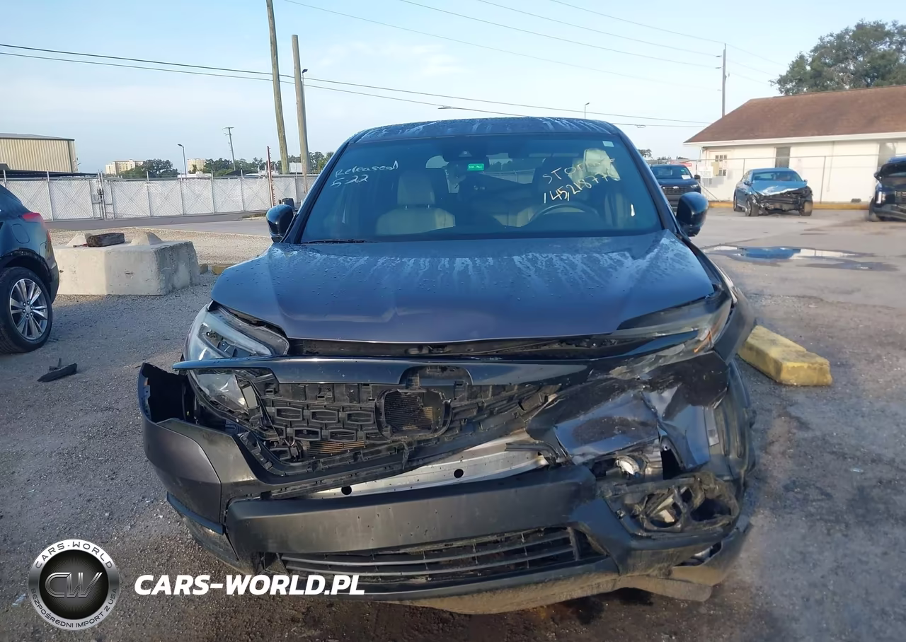 2021 Honda Passport 2Wd Ex-L VIN:5FNYF7H52MB012586 - 12