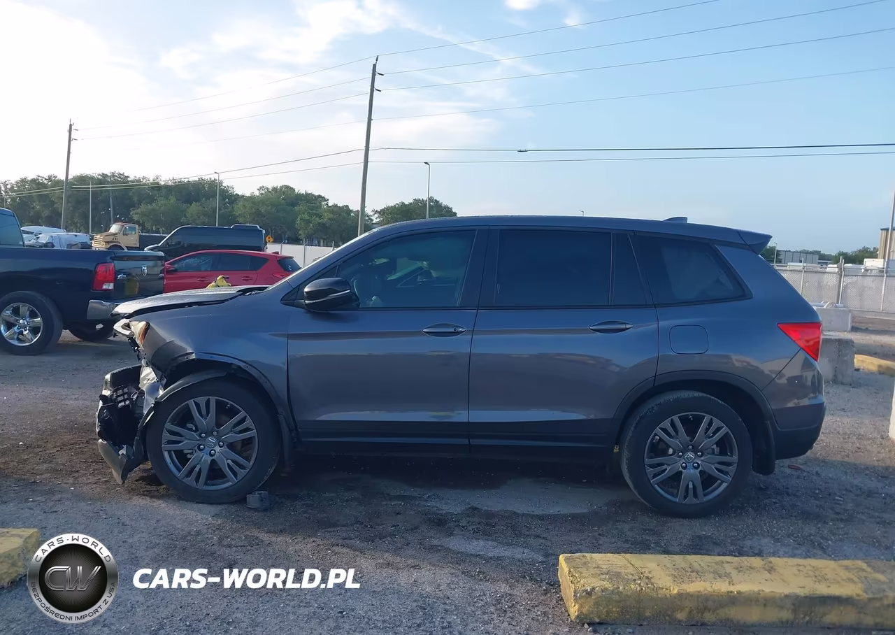 2021 Honda Passport 2Wd Ex-L VIN:5FNYF7H52MB012586 - 14