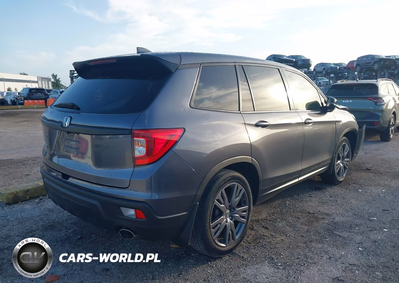 2021 Honda Passport 2Wd Ex-L VIN:5FNYF7H52MB012586 - 4