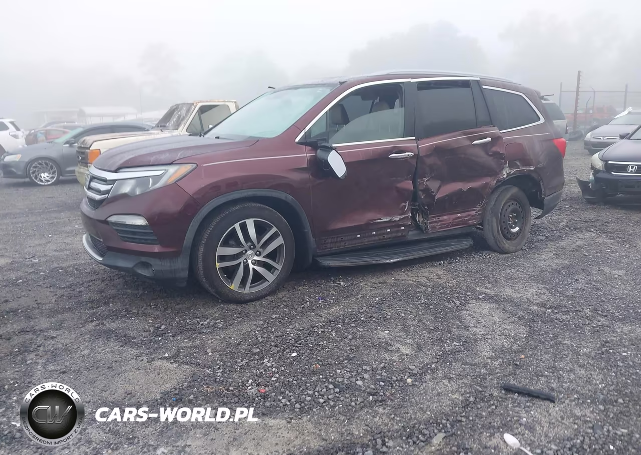 2016 Honda Pilot Touring VIN:5FNYF6H92GB005574 - 2