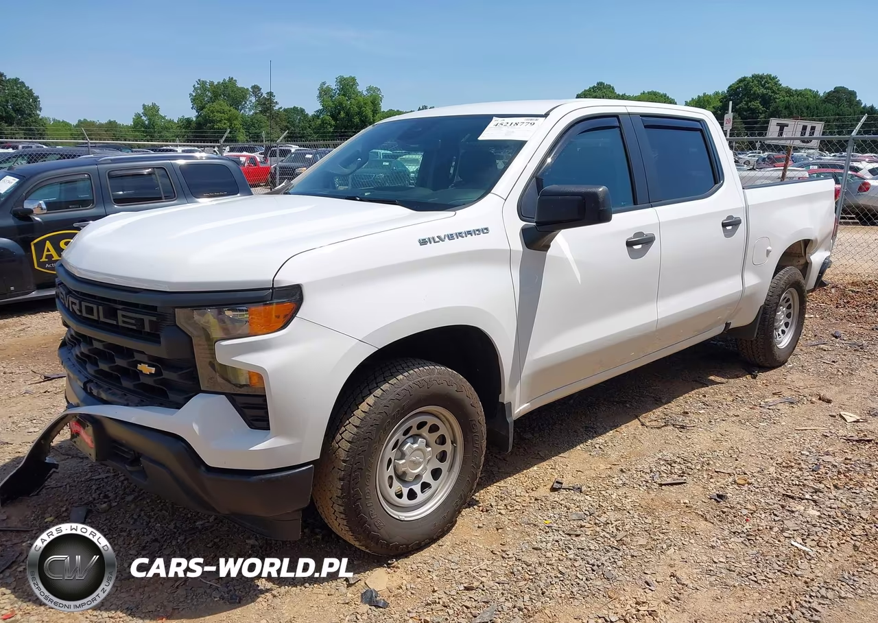 2023 Chevrolet Silverado 1500 4Wd Short Bed Wt VIN:1GCPDAEKXPZ108697 - 2