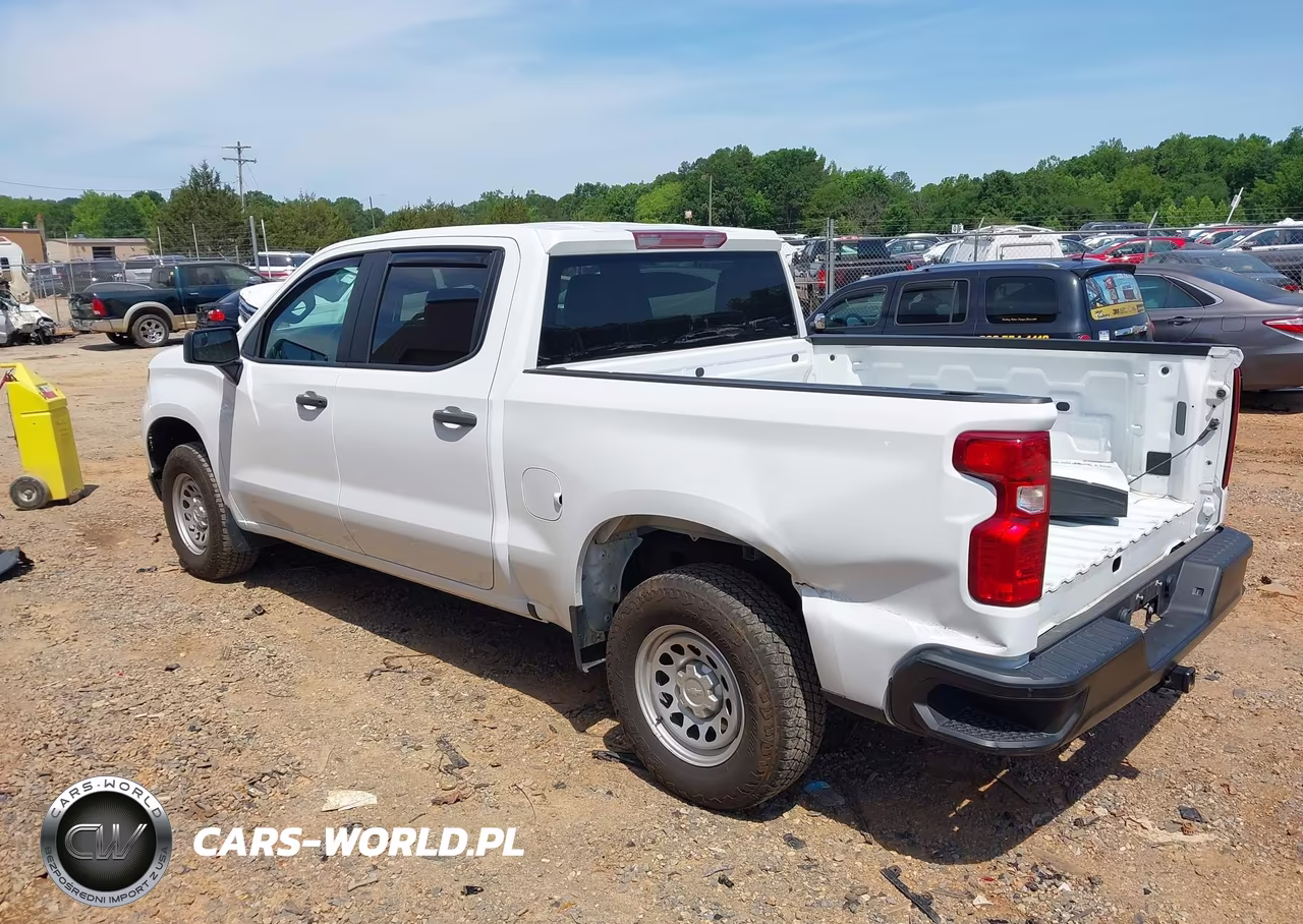 2023 Chevrolet Silverado 1500 4Wd Short Bed Wt VIN:1GCPDAEKXPZ108697 - 3