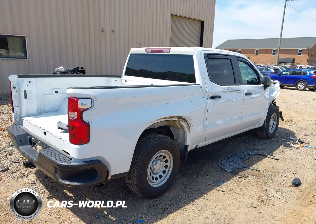 2023 Chevrolet Silverado 1500 4Wd Short Bed Wt VIN:1GCPDAEKXPZ108697 - 4
