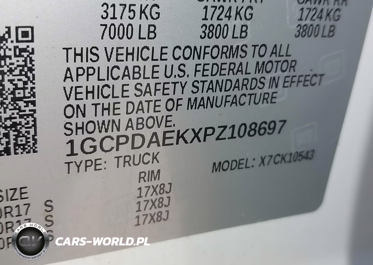2023 Chevrolet Silverado 1500 4Wd Short Bed Wt VIN:1GCPDAEKXPZ108697 - 9