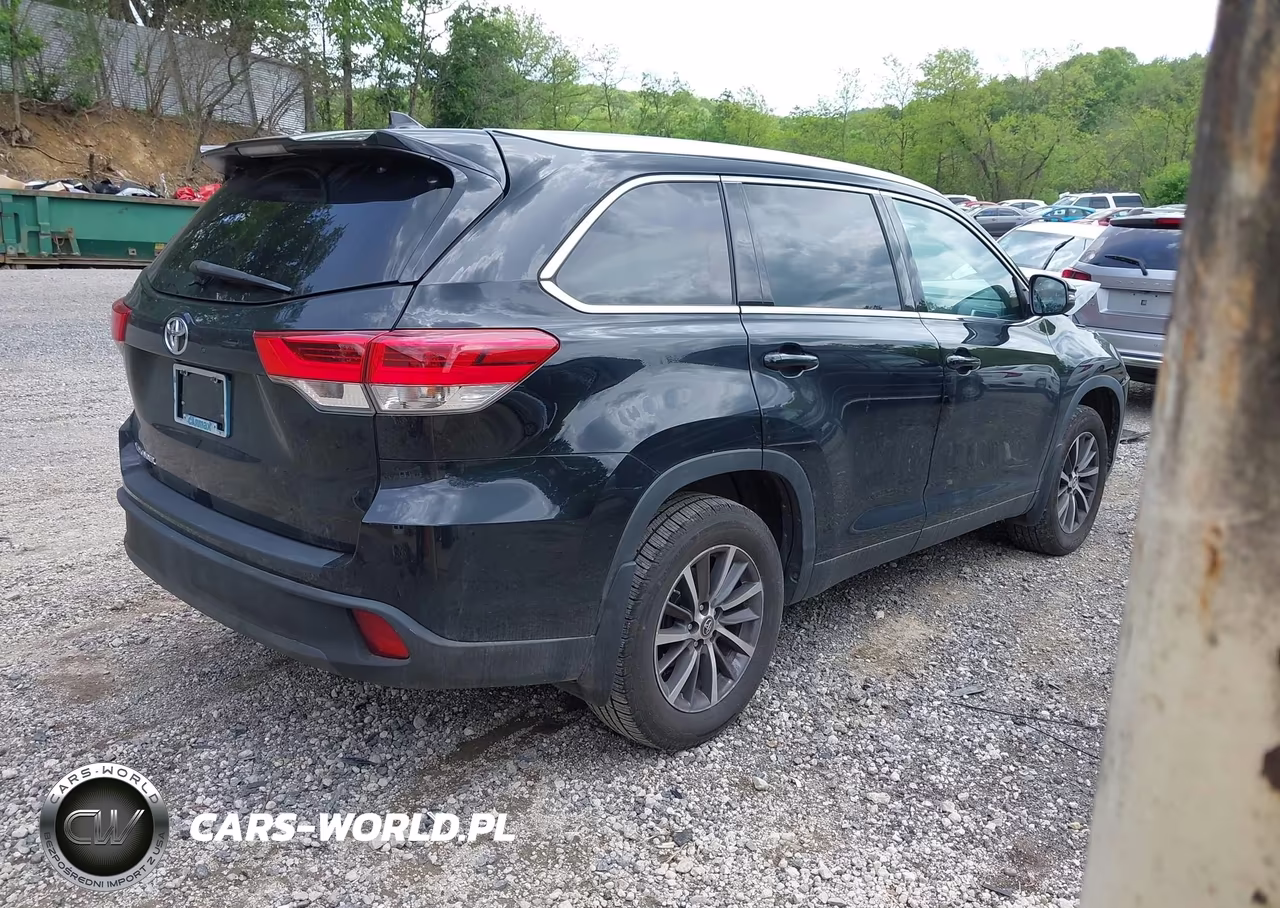 2019 Toyota Highlander Xle VIN:5TDJZRFHXKS606174 - 4