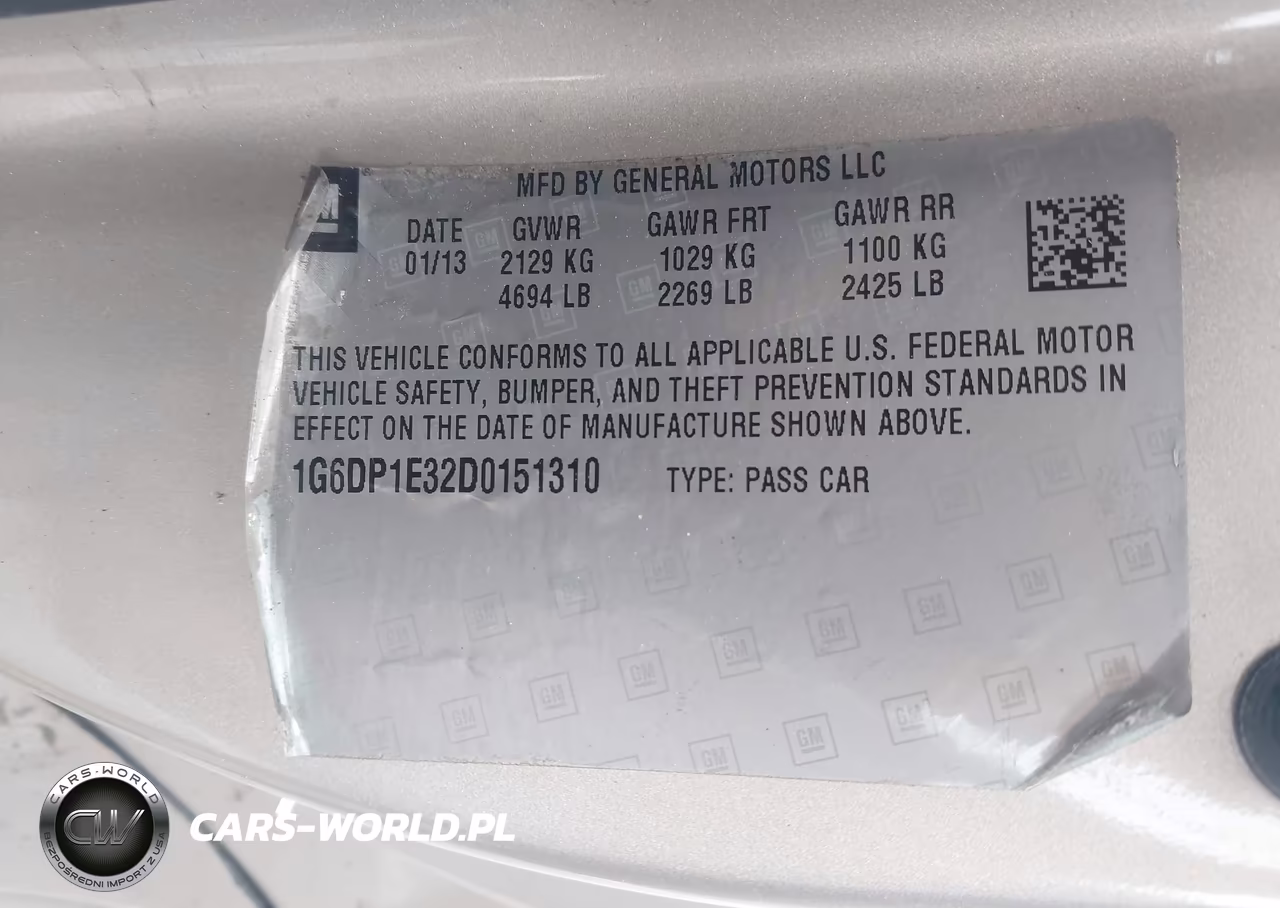2013 Cadillac Cts Premium VIN:1G6DP1E32D0151310 - 9