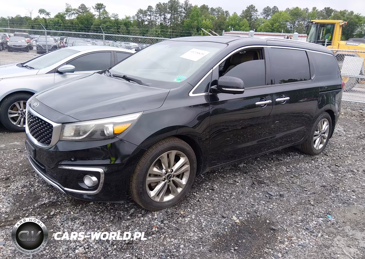 2015 Kia Sedona Sx Luxury VIN:KNDME5C16F6038407 - 2