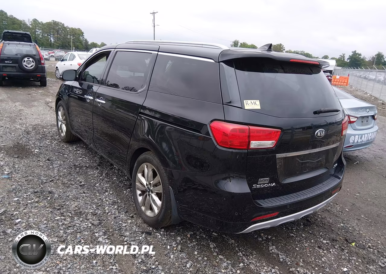 2015 Kia Sedona Sx Luxury VIN:KNDME5C16F6038407 - 3