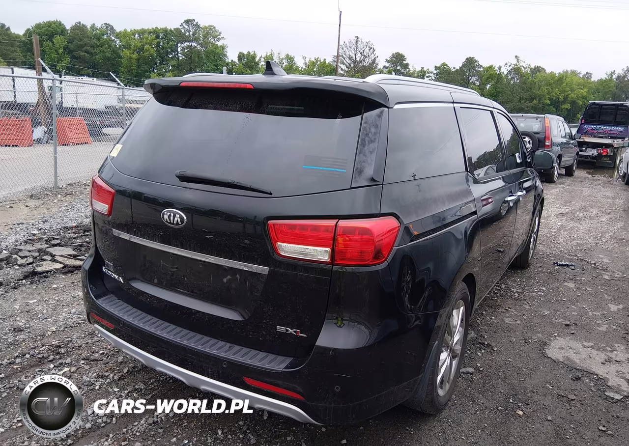 2015 Kia Sedona Sx Luxury VIN:KNDME5C16F6038407 - 4