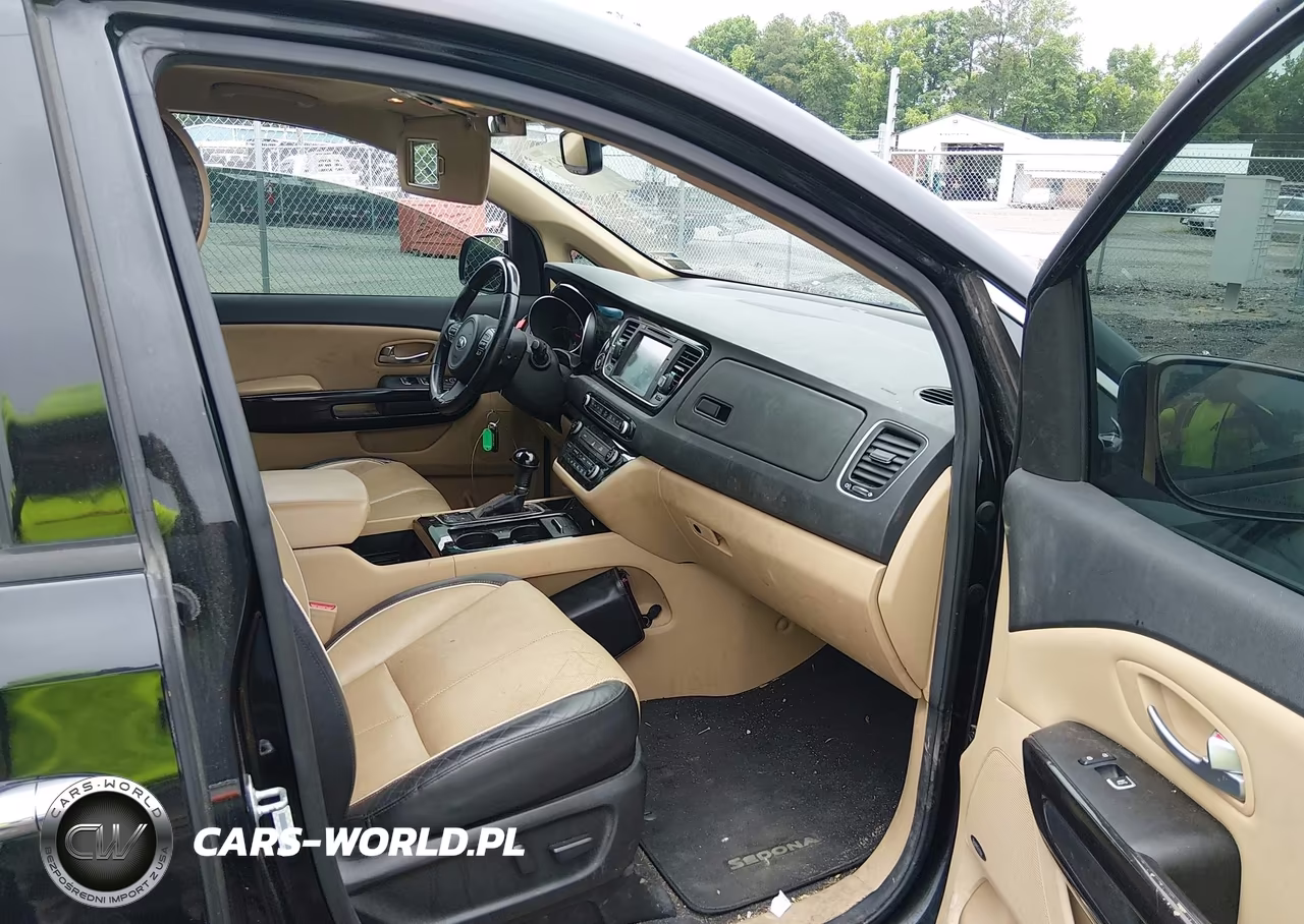 2015 Kia Sedona Sx Luxury VIN:KNDME5C16F6038407 - 5