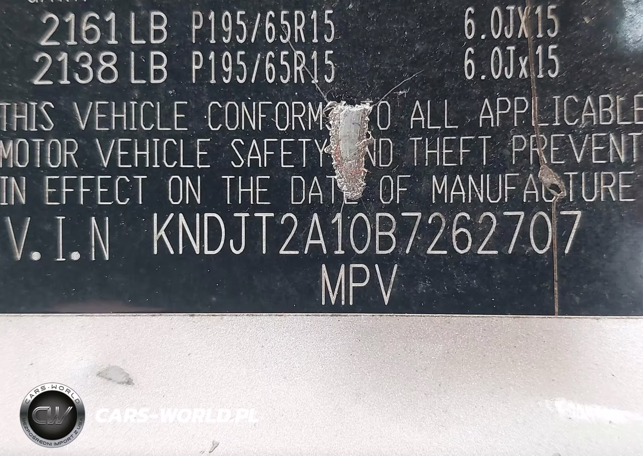 2011 Kia Soul VIN:KNDJT2A10B7262707 - 9