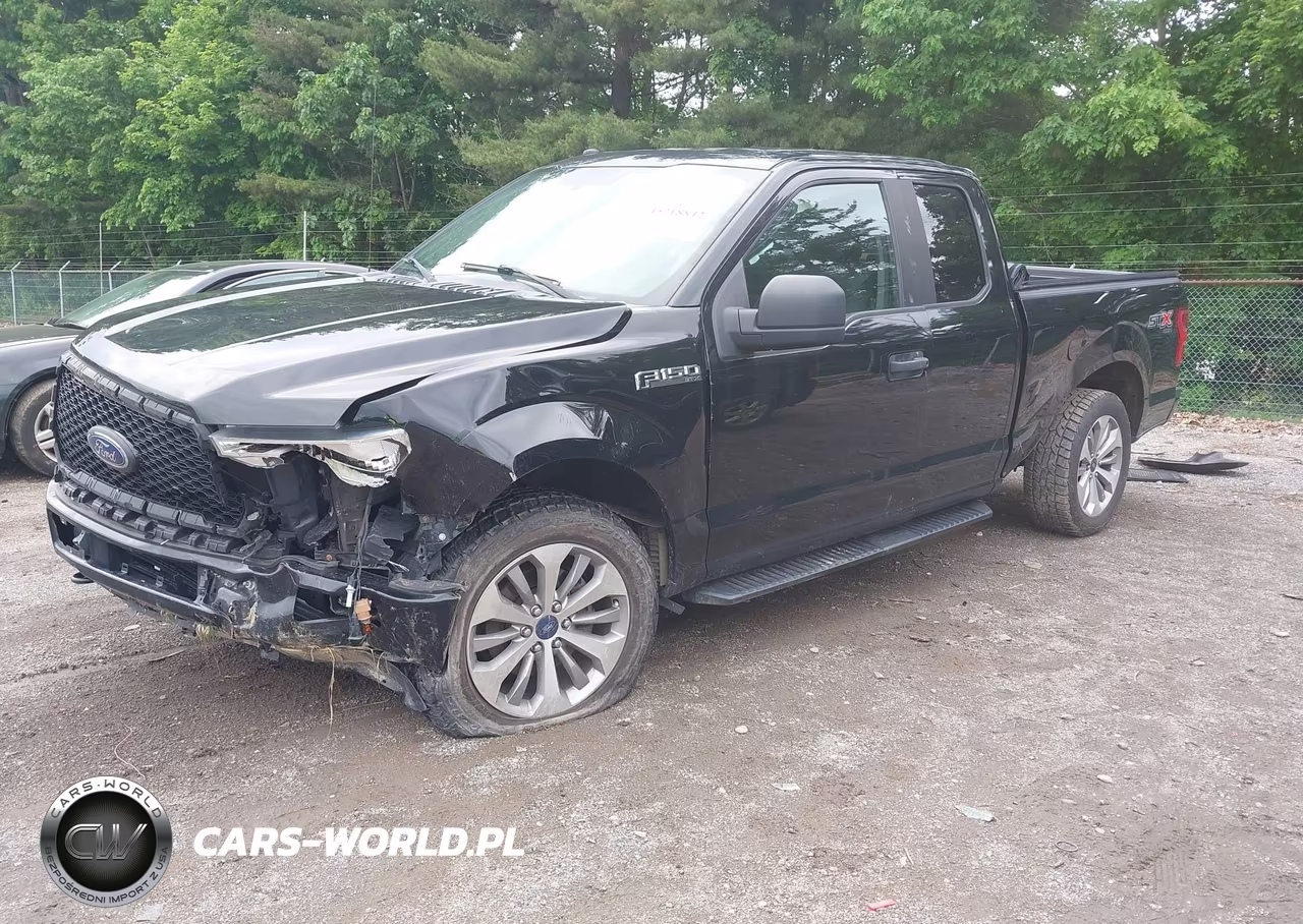 2018 Ford F-150 Xl VIN:1FTEX1EP1JFD81966 - 2