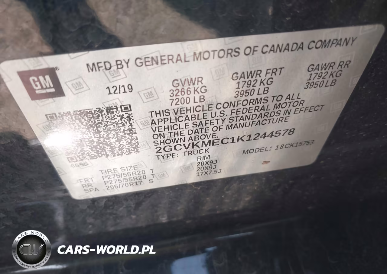2019 Chevrolet Silverado 1500 Ld Silverado Custom VIN:2GCVKMEC1K1244578 - 9