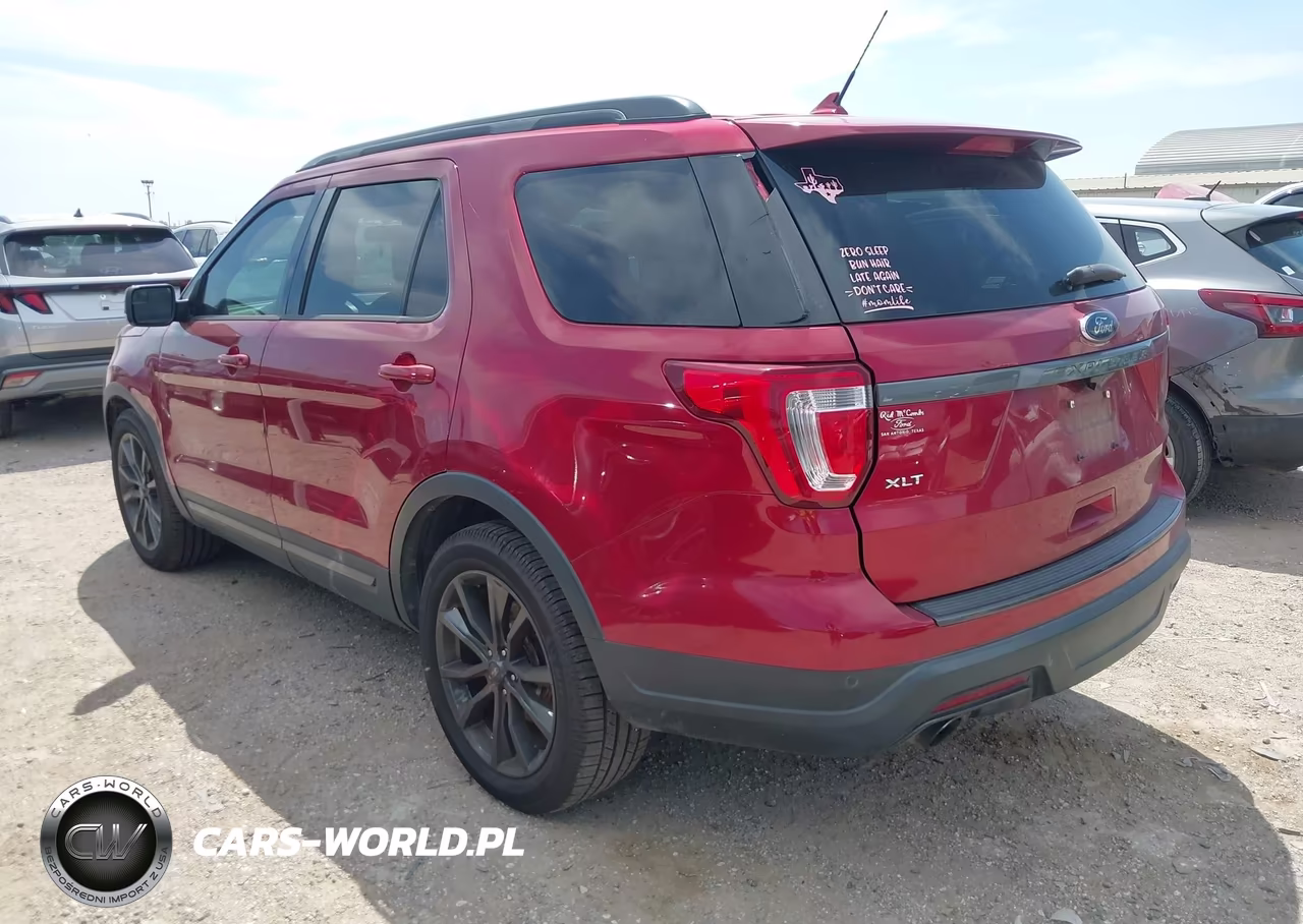 2018 Ford Explorer Xlt VIN:1FM5K7D82JGA13541 - 3