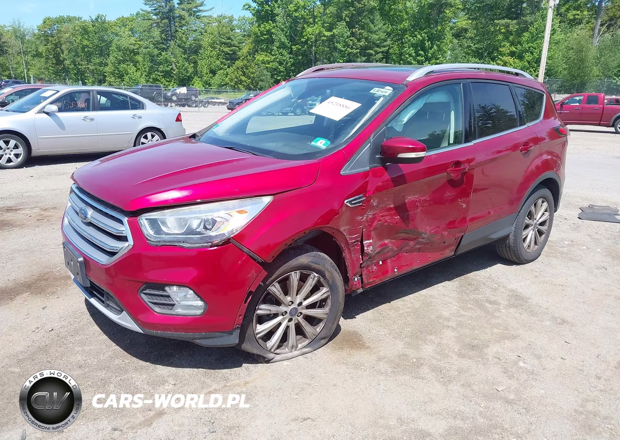 2017 Ford Escape Titanium VIN:1FMCU9J93HUE18376 - 2