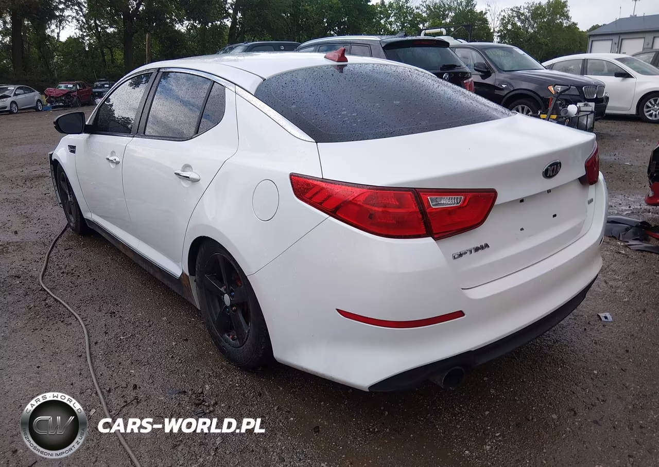 2014 Kia Optima Lx VIN:KNAGM4A76E5499755 - 3