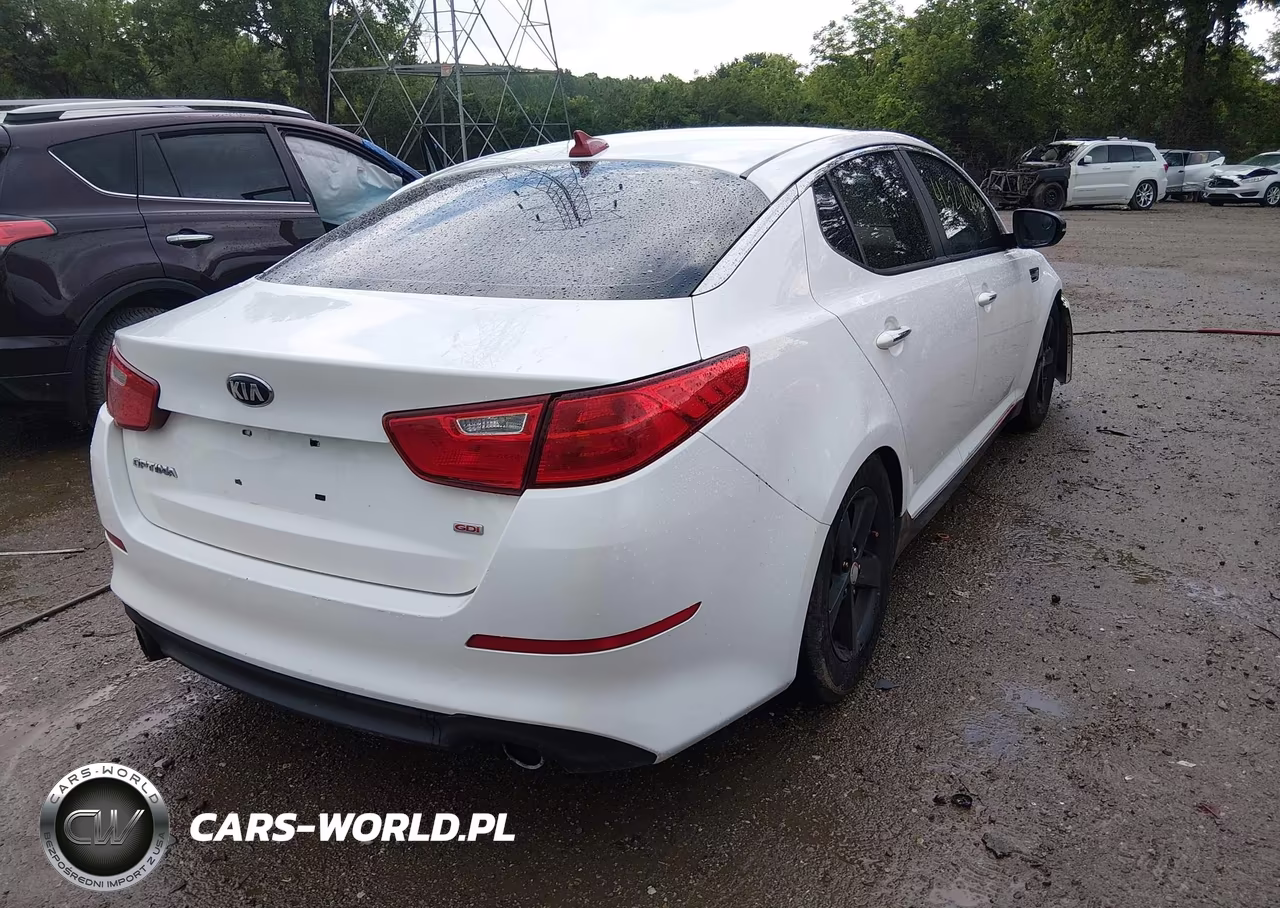 2014 Kia Optima Lx VIN:KNAGM4A76E5499755 - 4