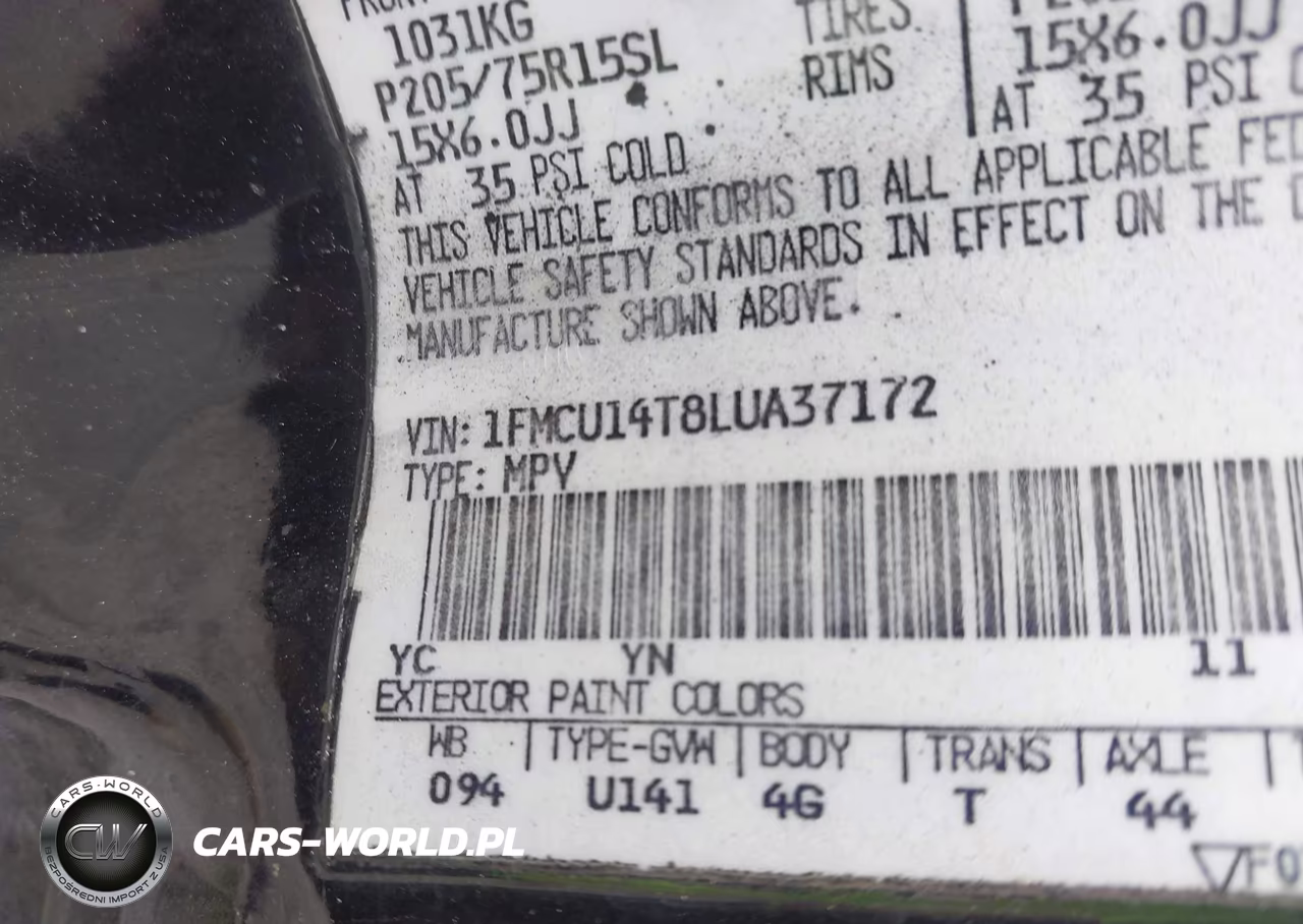 1990 Ford Bronco Ii VIN:1FMCU14T8LUA37172 - 9