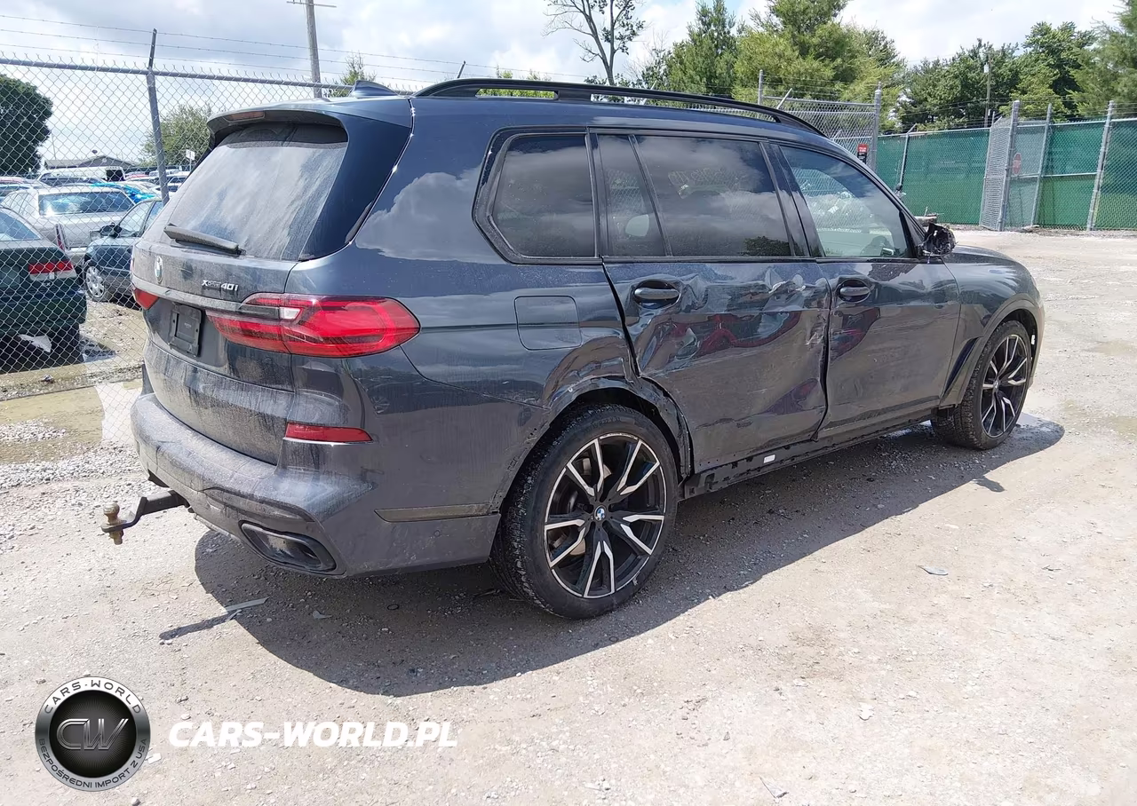 2021 BMW X7 xDrive40I VIN:5UXCW2C09M9F51601 - 4