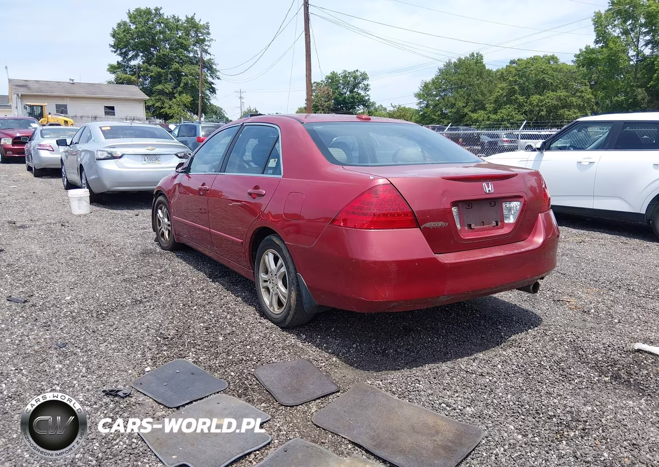 2007 Honda Accord 2.4 Ex VIN:1HGCM56807A219252 - 3