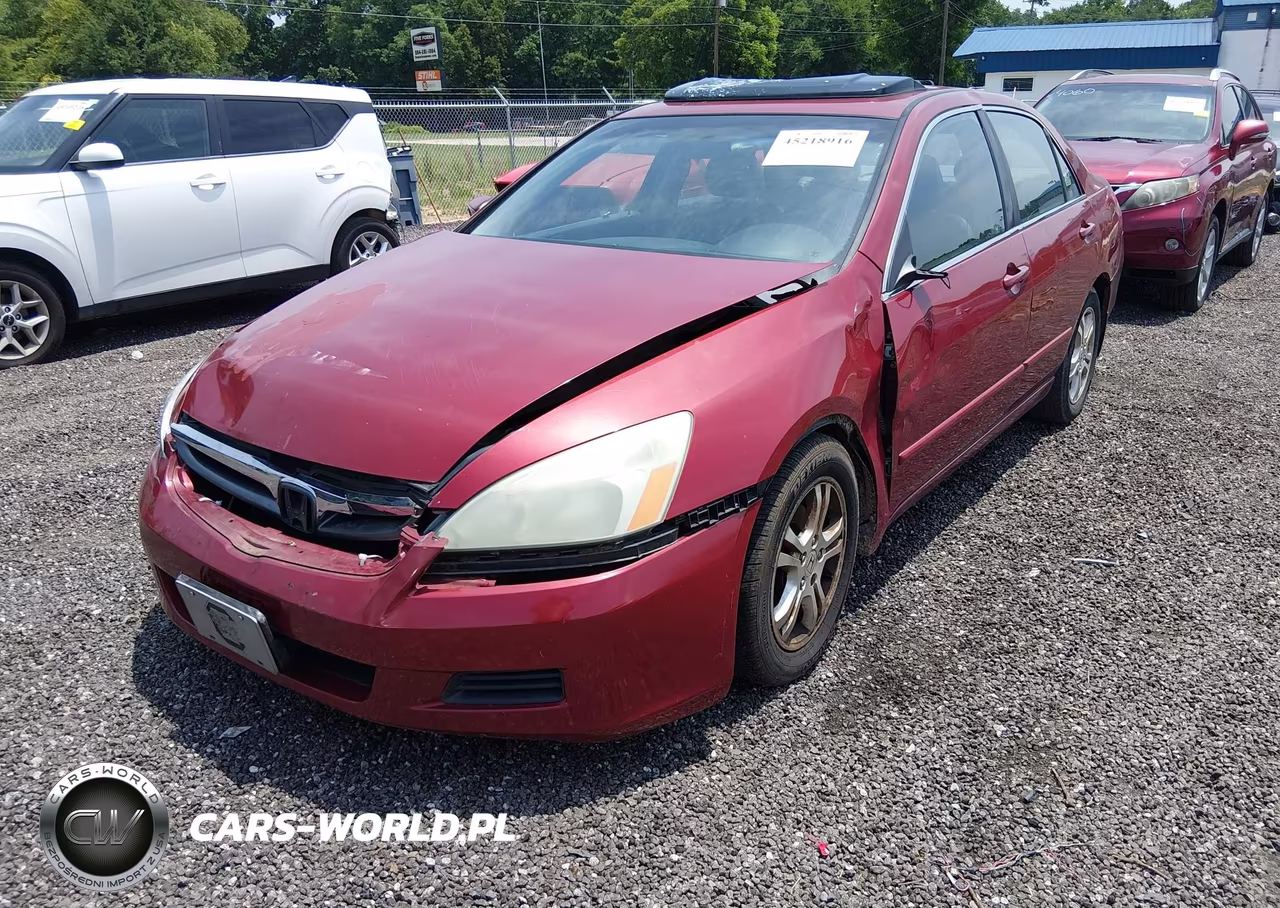2007 Honda Accord 2.4 Ex VIN:1HGCM56807A219252 - 6