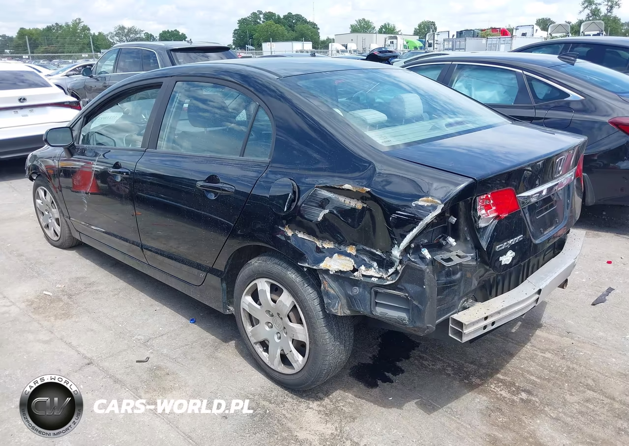2010 Honda Civic Lx VIN:19XFA1F54AE028439 - 3