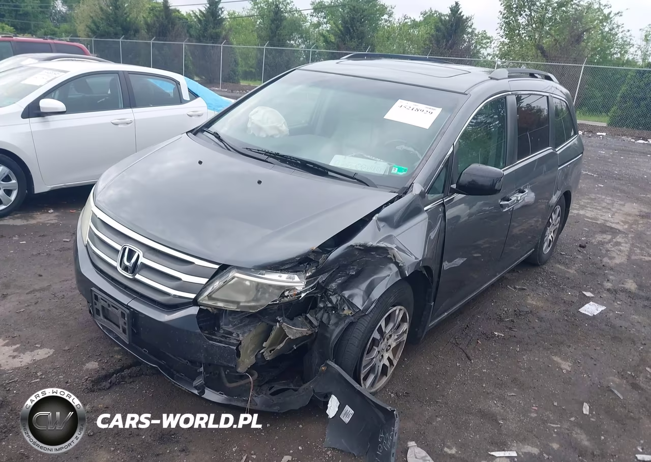 2012 Honda Odyssey Ex-L VIN:5FNRL5H69CB091702 - 2