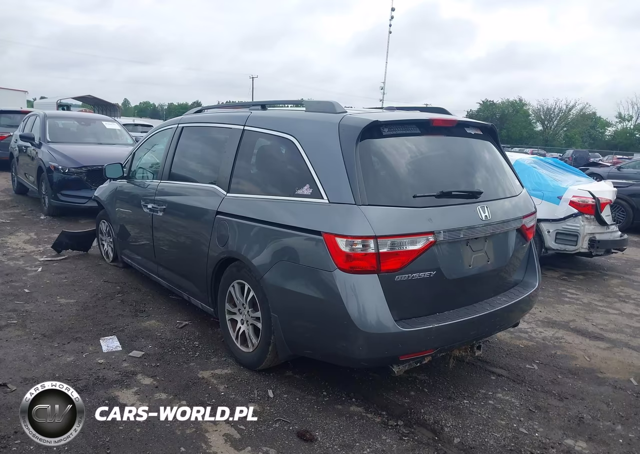 2012 Honda Odyssey Ex-L VIN:5FNRL5H69CB091702 - 3
