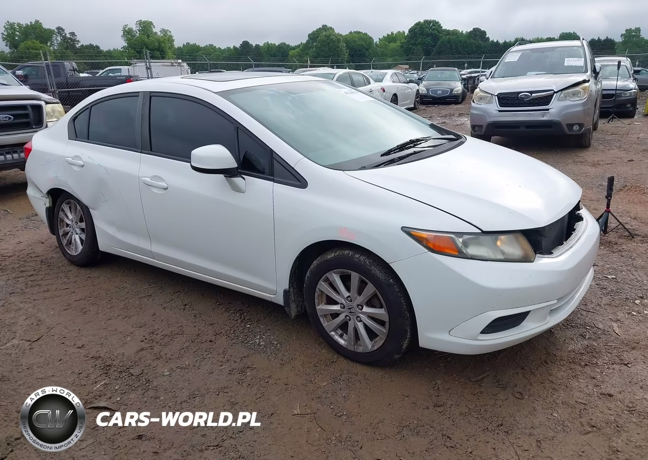 2012 Honda Civic Ex – zdjęcie 1 z 17