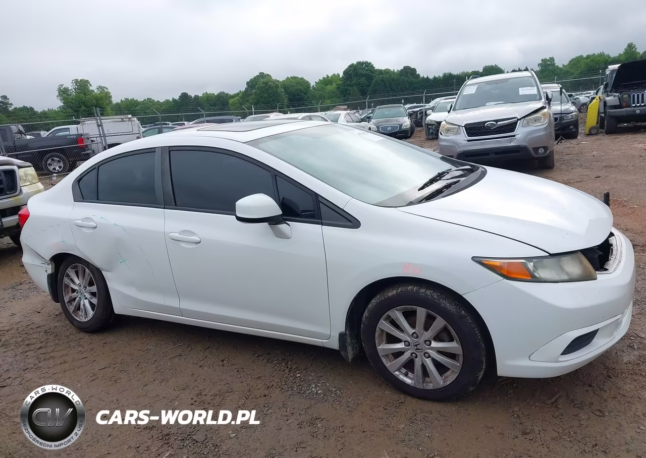 2012 Honda Civic Ex VIN:2HGFB2F86CH529628 - 13