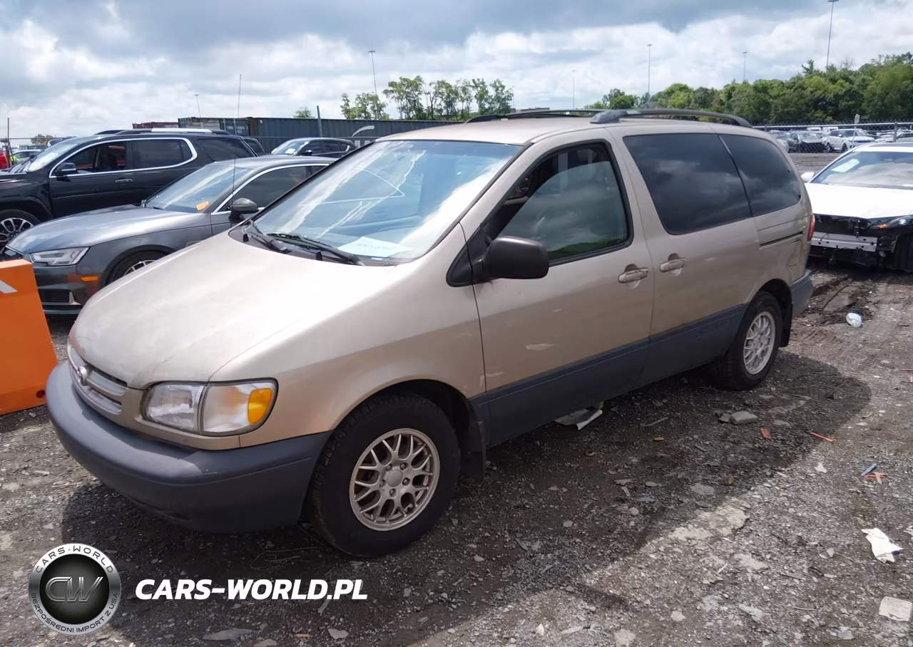 2000 Toyota Sienna Le VIN:4T3ZF13C8YU181731 - 2