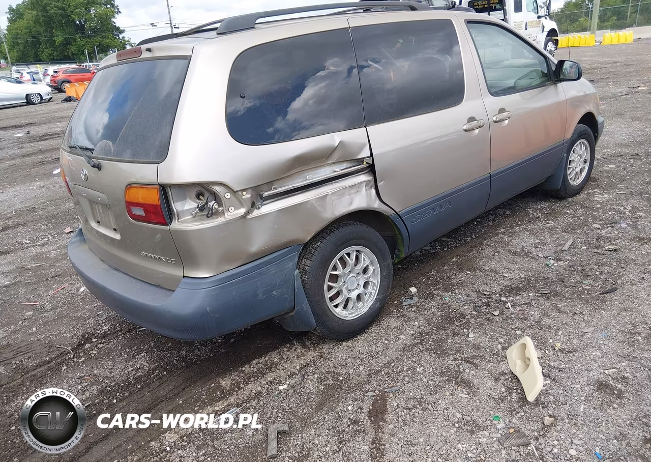 2000 Toyota Sienna Le VIN:4T3ZF13C8YU181731 - 4