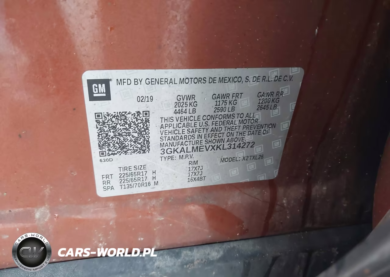 2019 GMC Terrain Sle VIN:3GKALMEVXKL314272 - 9