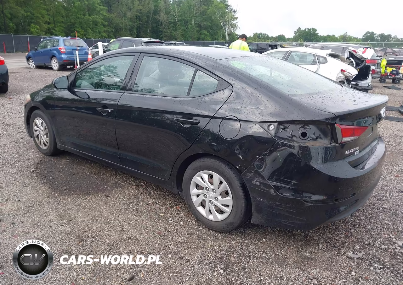 2018 Hyundai Elantra Se VIN:5NPD74LF4JH231377 - 3