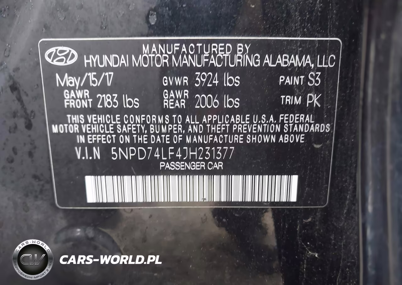 2018 Hyundai Elantra Se VIN:5NPD74LF4JH231377 - 9