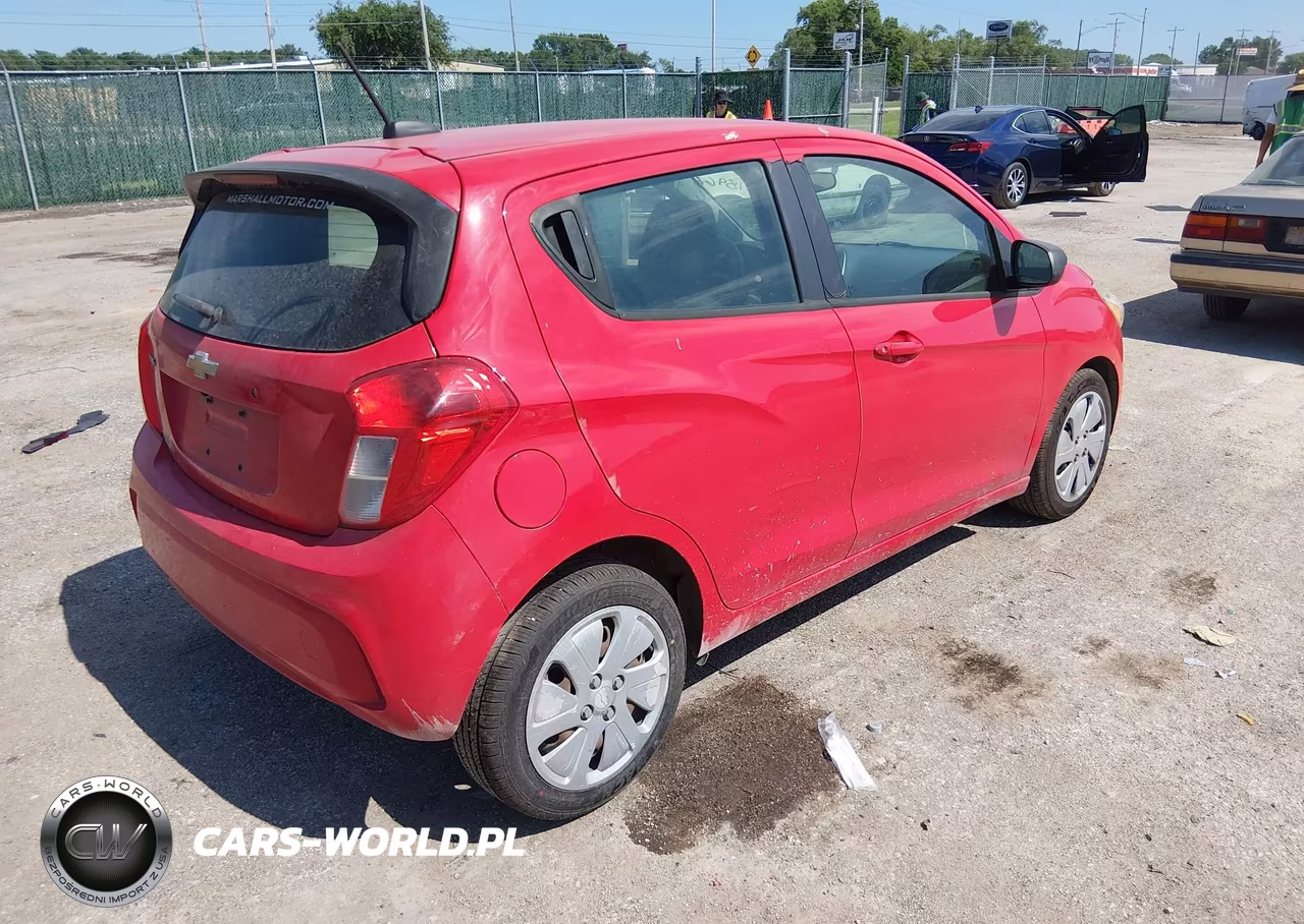2017 Chevrolet Spark Ls Manual VIN:KL8CA6SA5HC757675 - 4