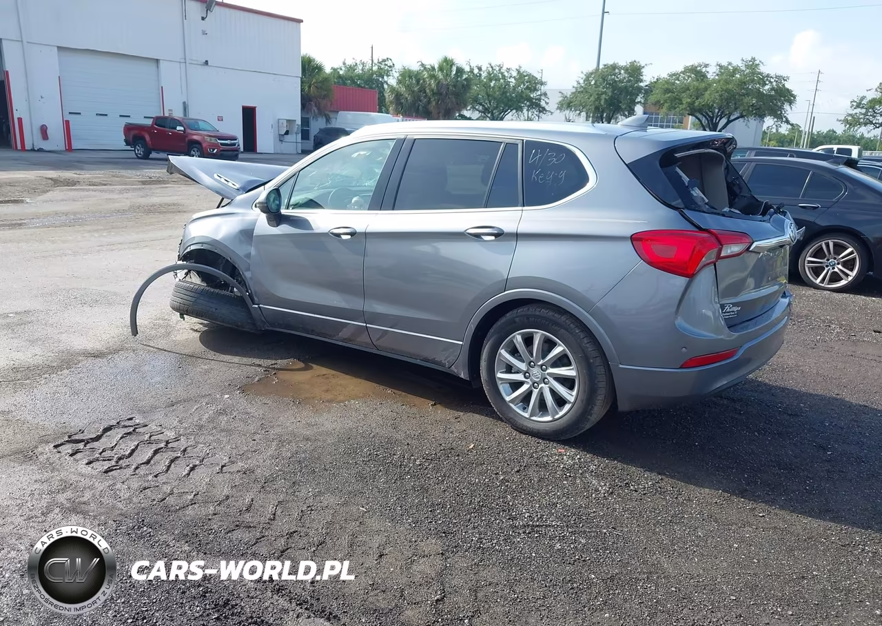2019 Buick Envision Fwd Essence VIN:LRBFXCSA1KD118937 - 3
