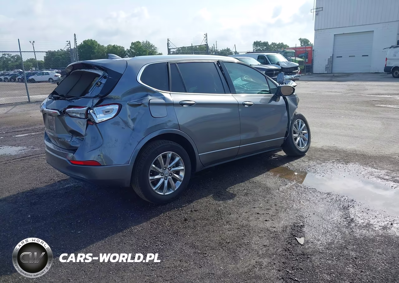 2019 Buick Envision Fwd Essence VIN:LRBFXCSA1KD118937 - 4