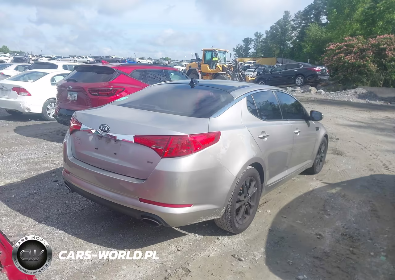 2011 Kia Optima Ex VIN:KNAGN4A72B5116919 - 4