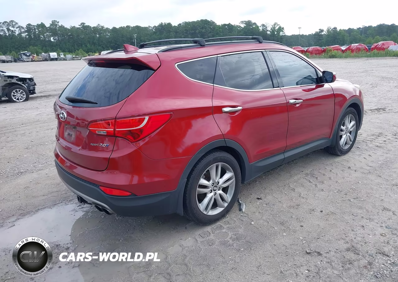 2013 Hyundai Santa Fe Sport 2.0T VIN:5XYZU3LA6DG099201 - 4