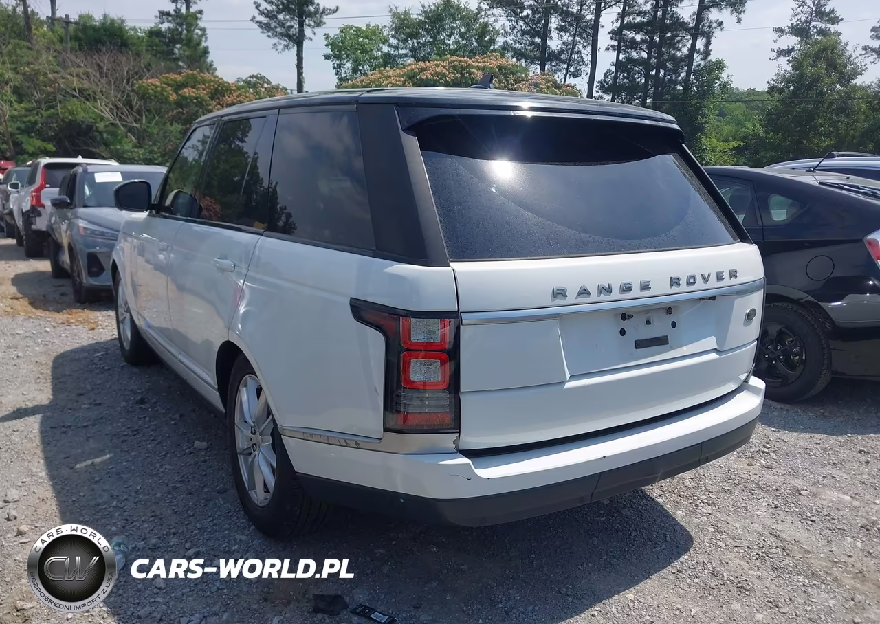 2016 Land Rover Range Rover 3.0L V6 Supercharged VIN:SALGR2VF9GA274615 - 3