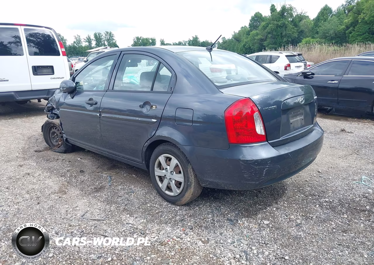2009 Hyundai Accent Gls VIN:KMHCN46C79U368314 - 3