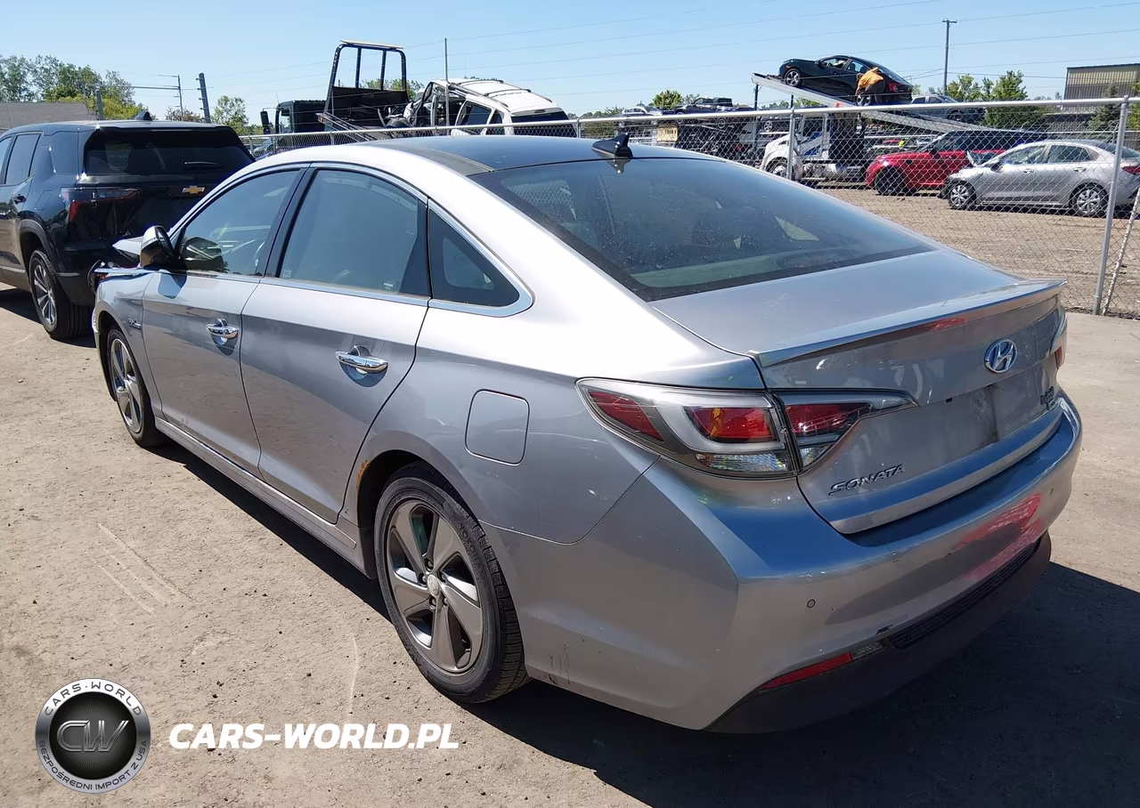 2017 Hyundai Sonata Hybrid Limited VIN:KMHE34L16HA054882 - 3
