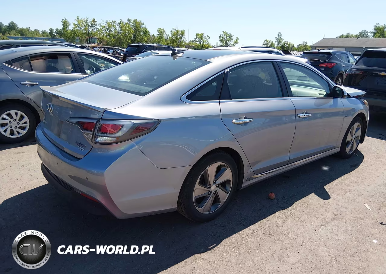 2017 Hyundai Sonata Hybrid Limited VIN:KMHE34L16HA054882 - 4