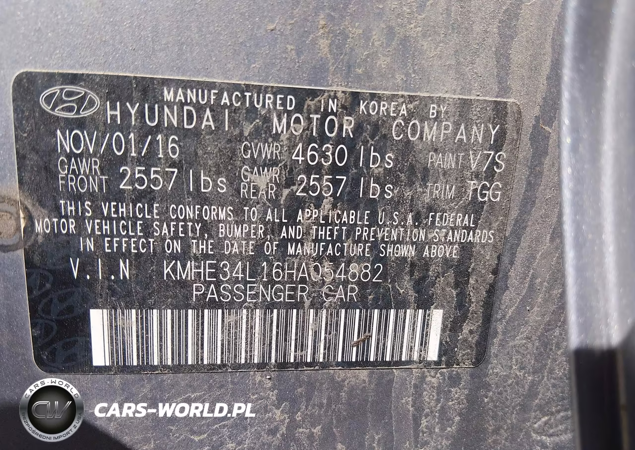 2017 Hyundai Sonata Hybrid Limited VIN:KMHE34L16HA054882 - 9