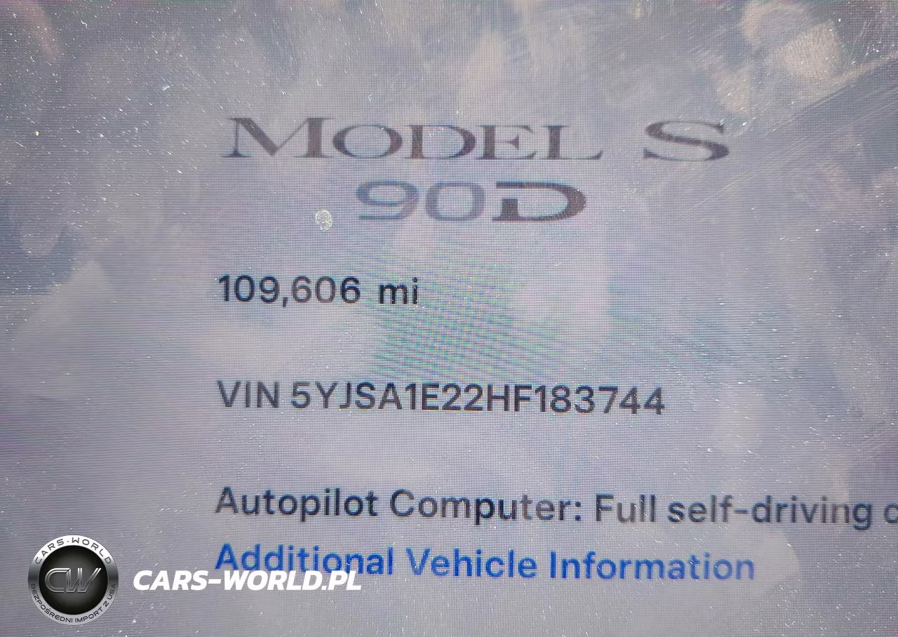 2017 Tesla Model S 100D-60D-75D-90D-P100D VIN:5YJSA1E22HF183744 - 14