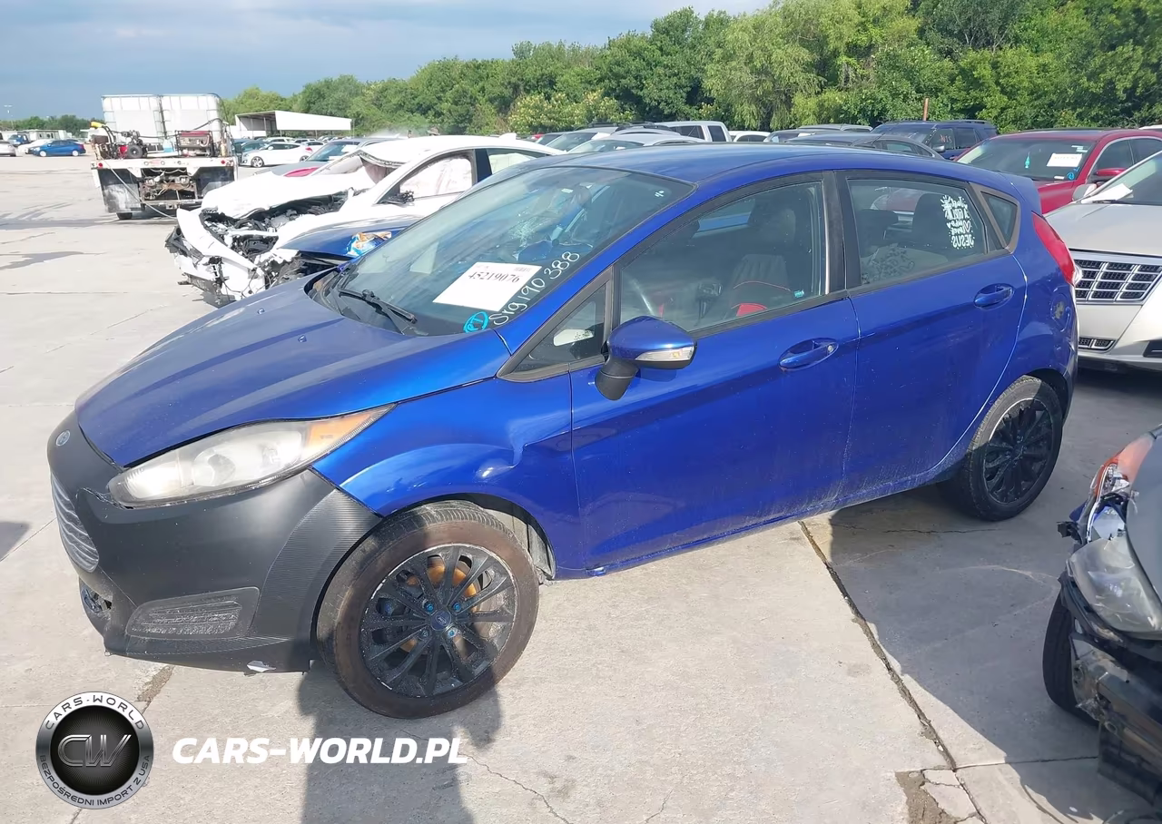 2014 Ford Fiesta Se VIN:3FADP4EJ1EM190388 - 2