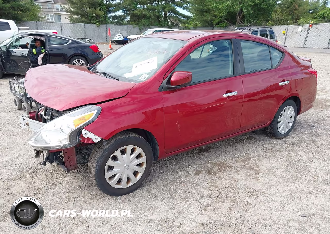 2019 Nissan Versa 1.6 Sv VIN:3N1CN7AP6KL805433 - 2