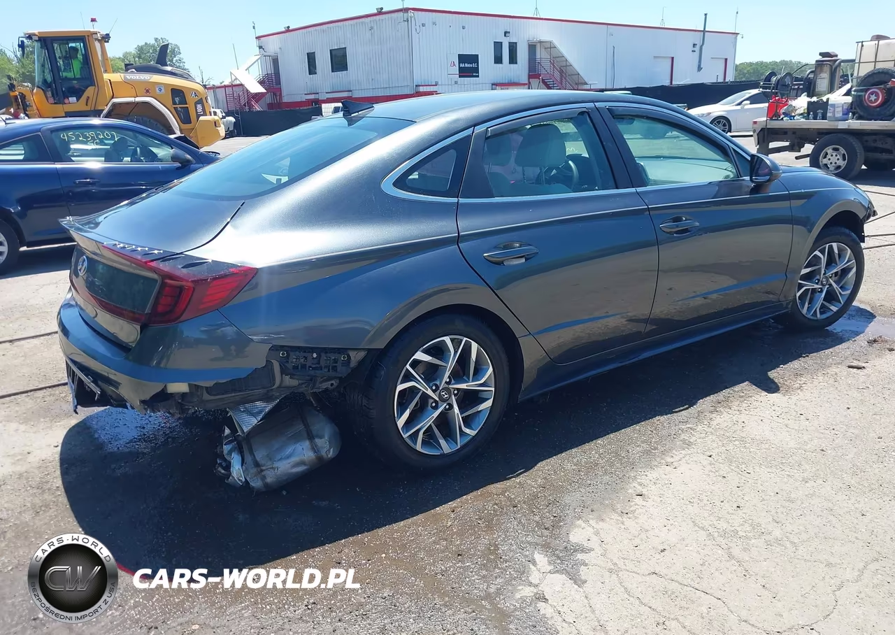 2023 Hyundai Sonata Sel VIN:KMHL64JA9PA258754 - 4